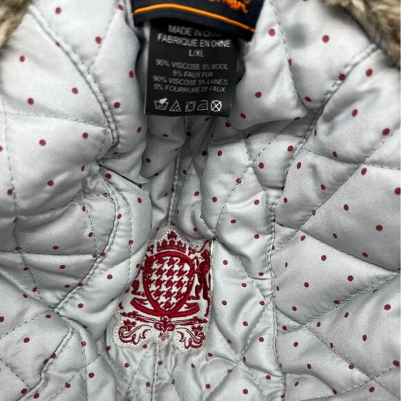 Ben Sherman Mens Winter Trapper Hat L/XL Faux Fur Classic Outdoors Gray Casual - Picture 6 of 6